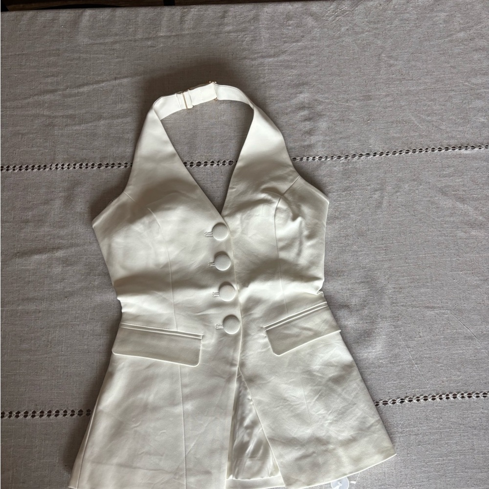 Club L London Cream Blazer